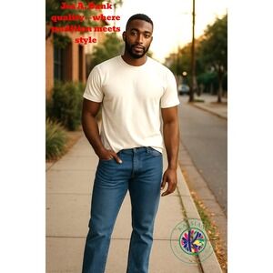 Jos A. Bank 1905 Men's Pants 38x32 Tailored Fit Straight Leg Classic Cut‎